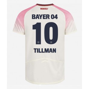 Bayer Leverkusen Malik Tillman #10 Replika Bortatröja 2025-26 Kortärmad Bayer Leverkusen Malik Tillman #10 Replika Bortatröja 2025-26 Kortärmad